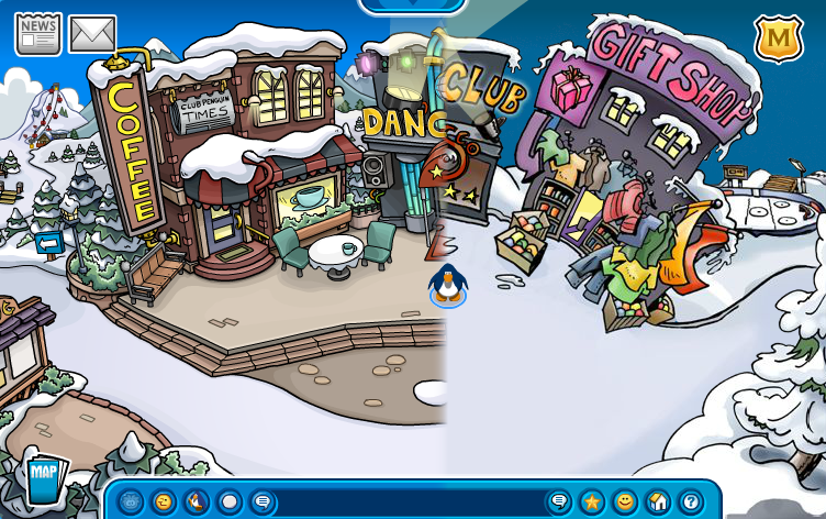 Club Penguin from 2005-2017